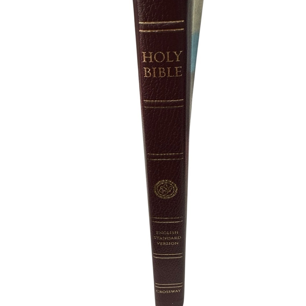Holy Bible English Standard Version Crossway Thin line 200 Genuine Leather